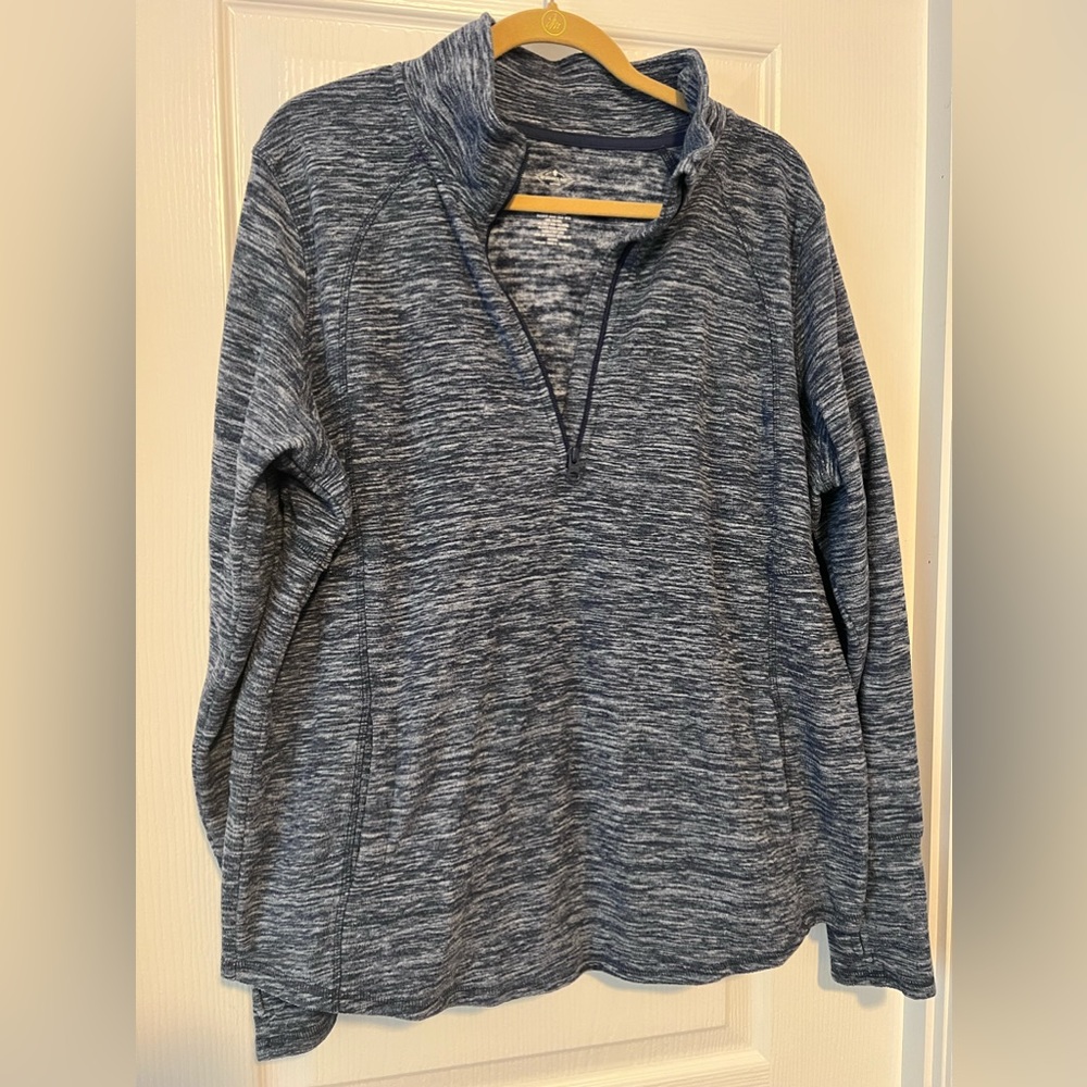 Navy fleece
